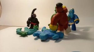 GooJitZu  из пластилина