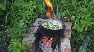 Вкусный суп со снытью