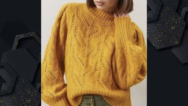 Красиво - не значит сложно! Вязание спицами. Схемы узор смотреть онлайн