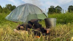 Лучшая баня из обычной палатки. Подробная инструкция ?