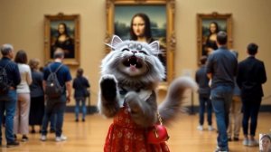 I Can't Go To Paris, But My Cat Can. “Madame Miaou à Paris”