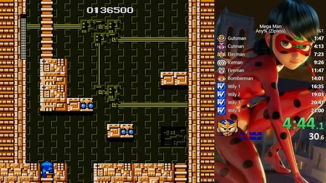 Mega Man [Speedrun] - Спидраним сложную игру на денди