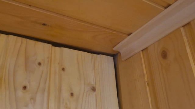 Ремонт балкона, обшивка вагонкой. стык трех уголков. смотреть онлайн