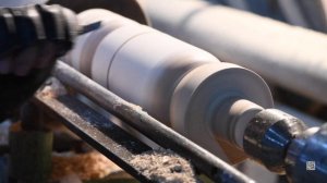 Выточка деревянной балясины на токарном станке  4K