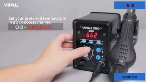Паяльная станция YIHUA 959D Statie de lipit