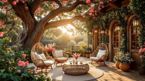 Spring Morning Ambience 🌸 Jazz Relaxing Music at Spring | весенний джаз для создания атмосферы уюта