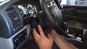 Lexus LX 470 не работает настройка руля.