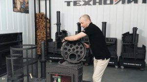 Новый Авангард 35: обзор и сборка чугунной банной печи ?