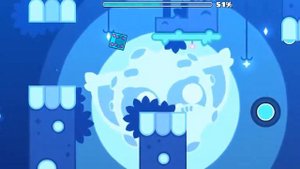 Прохождение уровня Moonlight (by Unzor) | Geometry Dash