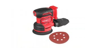 WORTEX COS 1218 1  E Аккум  эксцентриковая шлифмашина