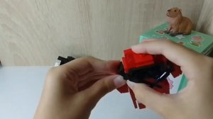Собираем робота из LEGO и открываем бокс с капибарой