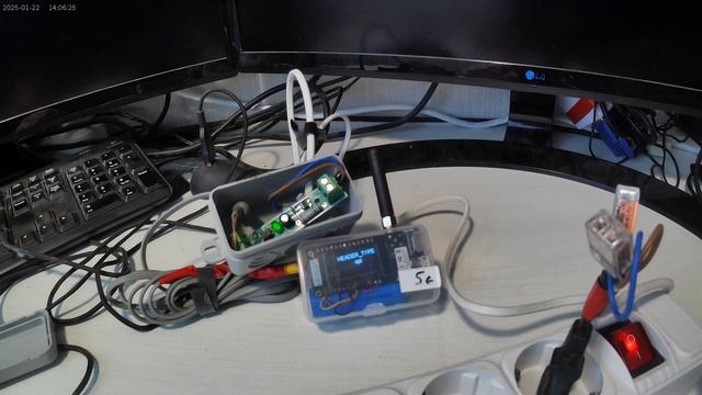 Индикатор наличия напряжения 230AC с BLUETOUTH. ESP32 смотреть онлайн
