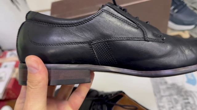 Мужские кожаные туфли Roscote смотреть онлайн