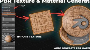 Blender Pbr Texture & Material Generator For Blender