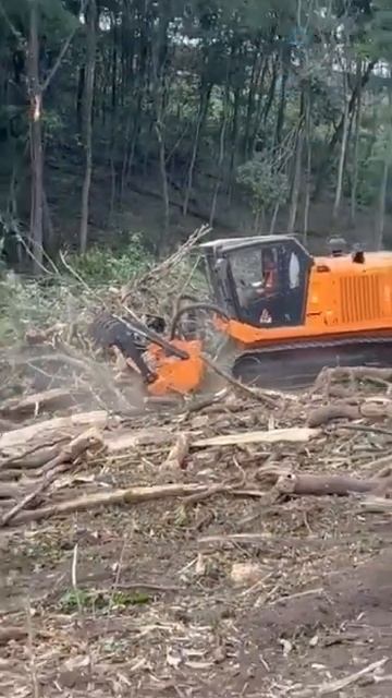 Гусеничный мульчер FAE PT-300: обзор работы и возможности смотреть онлайн