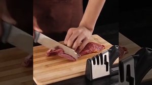 Точилка для ножей и ножниц 4 в 1 / Ножеточка механическа