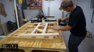 Как я спрятал гигантский станок X-Carve: складной стол, который меняет всё