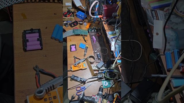 перепаковка аккамуляора зубр 2700мач, на 14-16 вольт смотреть онлайн