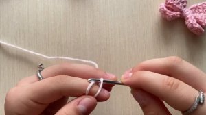 КАК СВЯЗАТЬ БАНТИК КРЮЧКОМ/ How to crochet a bow