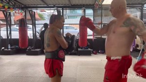 Тайский бокс в Паттайе .