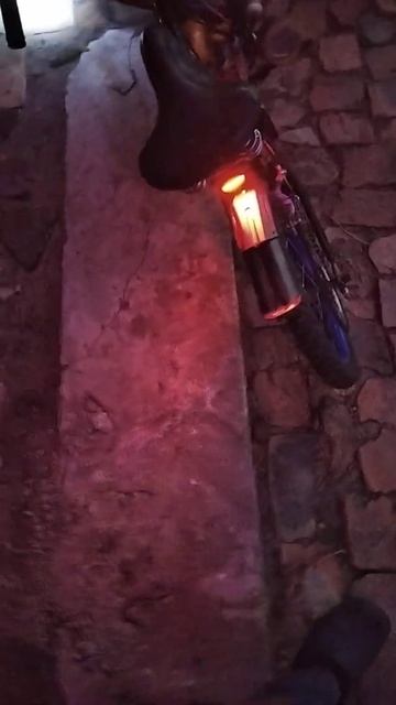 Мопед из бензопилы ч. 3. Сделано освещение. смотреть онлайн