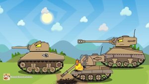 HomeAnimations – Мультики про танки Захват Завода - Мультики про танки