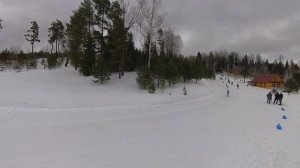 Деминский марафон 5 км. Лыжные гонки.