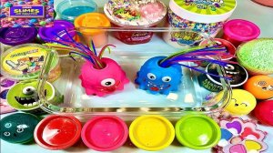 Слайм АСМР | Распаковка слаймов | Микс крутых слаймов