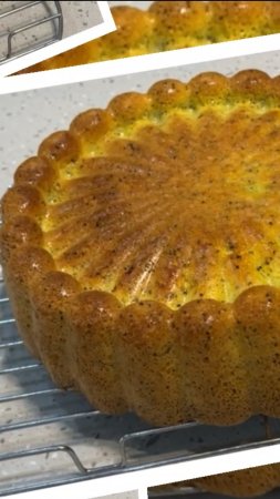 Шарлотка миндально-маковая. Очень вкусная. СД