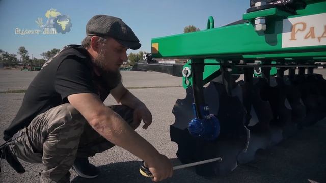 Борона Дисковая прицепная БД 2,4х2П, нестандартная комп смотреть онлайн