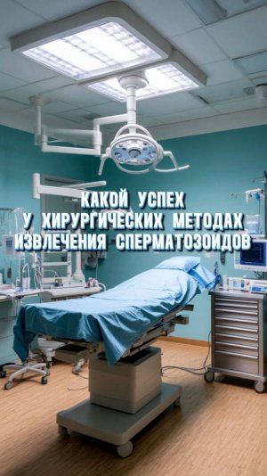 Какой успех у хирургических методах извлечения сперматозоидов