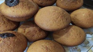 Кексы на молоке и сливочном масле с шоколадом