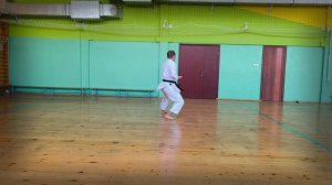 КАРАТЭ: ката СОЧИН | kata SOCHIN - shotokan style of karate