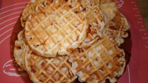 Рецепт. Вафли Закусочные.  На завтрак, обед и ужин..