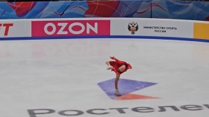 Вероника Яметова, короткая программа. 5 этап Гран-при Р