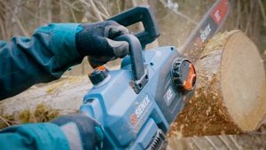 Цепная пила аккумуляторная SENIX X2 CSX2-M2-EU, 40В, шина 40см