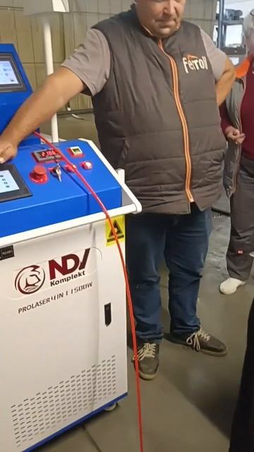 Prolaser лазерная сварка на Феролли смотреть онлайн