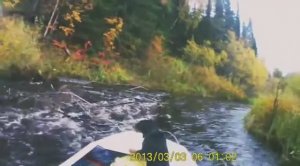 Невероятно, проходим пороги на романтике 2 под мотором болотоходом sea pro 6,5 жесть