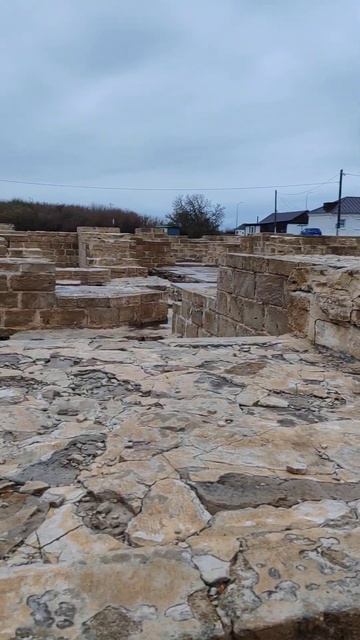 Ханские палаты или баня. Руины. Болгар. Татарстан смотреть онлайн