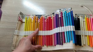 ХОББИ ВЛОГ Мои карандаши Заселяю новый пенал