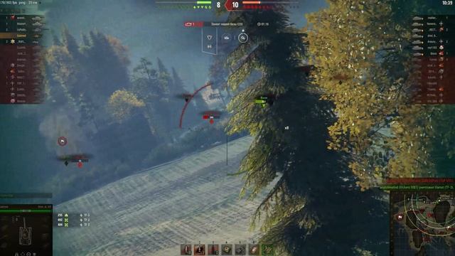 Бой на Rhm.-B. WT ФЬОРДЫ МИР ТАНКОВ смотреть онлайн