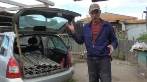 Несъемная опалубка из шифера с элементом везения