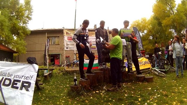 Скоростно изкачване на вр. Конгур - награждаване на колоездачи - юноши Awarding bikers - youngs смотреть онлайн