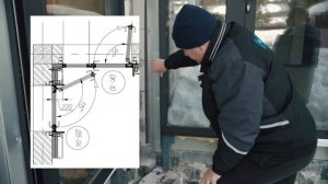 Фасадное остекление Alutech F50