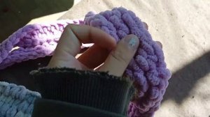 как сделать легко и просто шоппер из ниток alize puffy