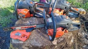 Бензопила *Парма*. 52см.куб.Россия название, китай изгот