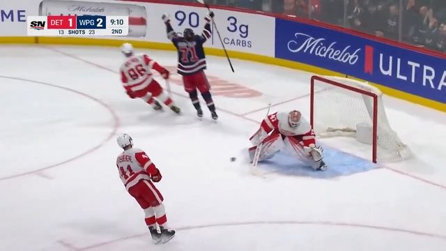 Красивый гол Йонссона Фьяллби "Детройту" смотреть онлайн