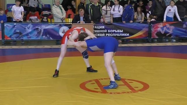 Вольная борьба.  Женщины 48кг.  Чемпионат ПФО и турнир п? смотреть онлайн