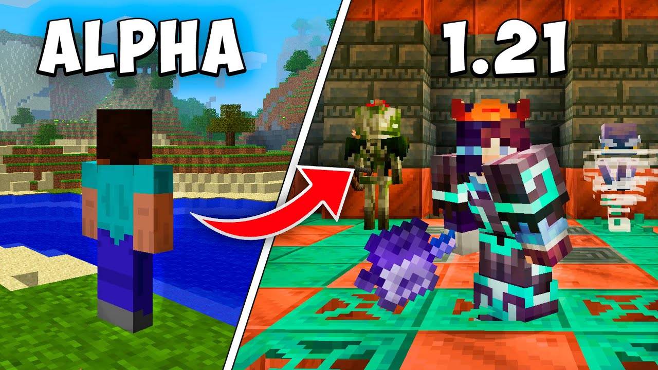 100 ДНЕЙ ВЫЖИВАНИЯ, НО ВЕРСИЯ МЕНЯЕТСЯ МАЙНКРАФТ смотреть онлайн