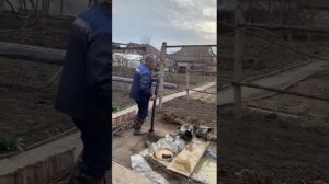 Бурение скважины, посадка обсадной трубы , отсекание в